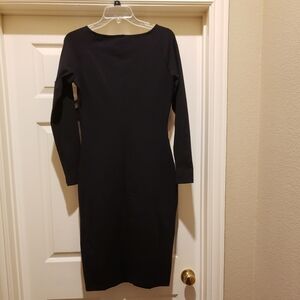 "SOLD" Black Fitted Dress